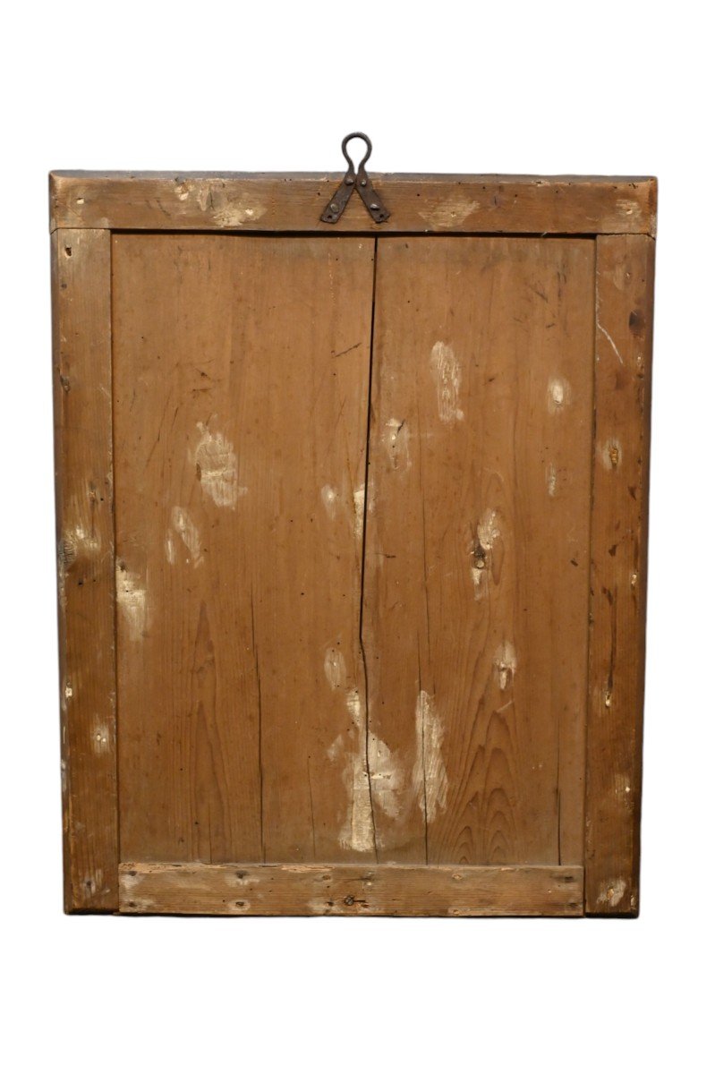 Madone De Belen -  Huile sur toile - école Espagnole 18e Siècle-photo-1